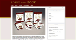 Desktop Screenshot of livingbythebook.net
